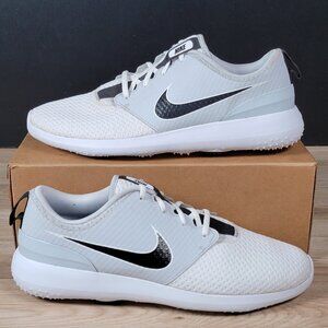 Nike Roshe G Golf Shoes Mens 13 White Gray Black Spikeless CD6065-102